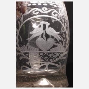 Deckelkrug Biedermeier