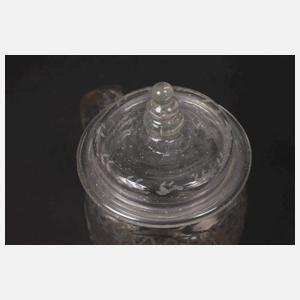 Deckelkrug Biedermeier