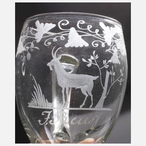 Jagdlicher Deckelkrug