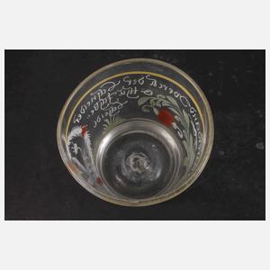 Zunftbecher eines Schneiders