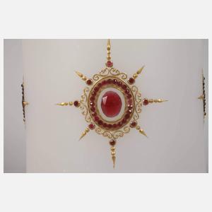 Biedermeiervase Alabasterglas