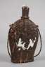 Jagdliche Schnapsflasche