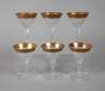 Moser Karlsbad sechs Sektschalen
