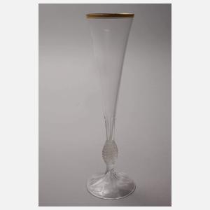 Sechs elegante Sektflöten