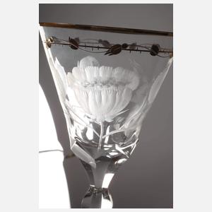 Moser großer Sektkelch "Rose"