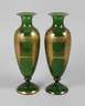 Paar Amphorenvasen Goldmalerei