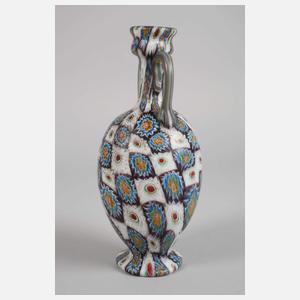 Murano Amphorenvase Millefiori