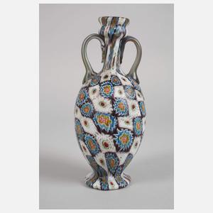 Murano Amphorenvase Millefiori