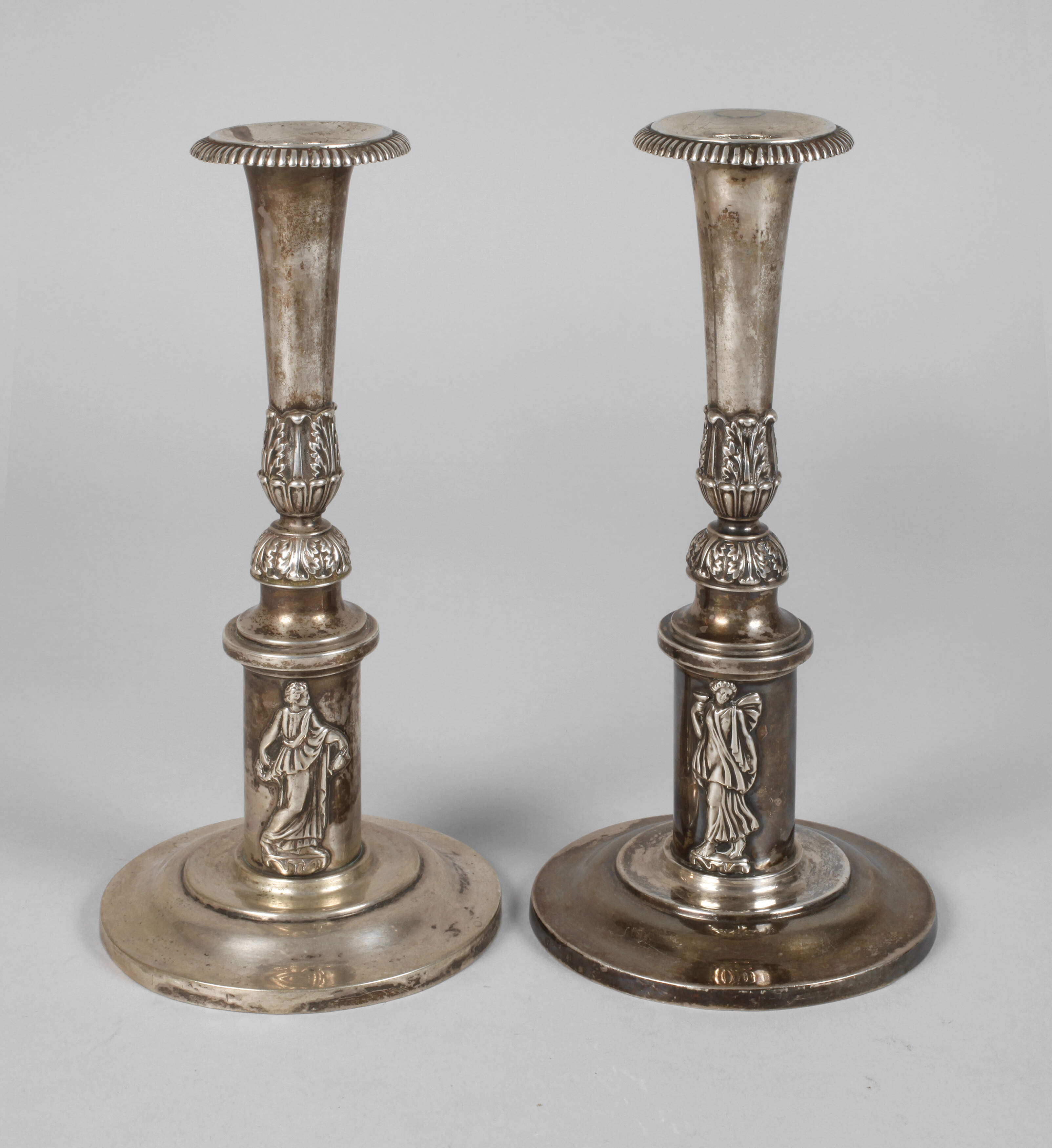 Paar Silberleuchter Nürnberg