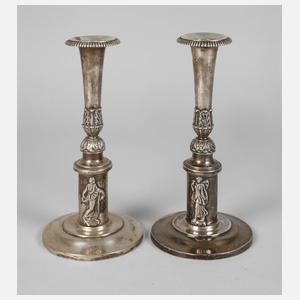 Paar Silberleuchter Nürnberg