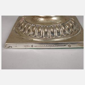 Silber Paar Biedermeierleuchter