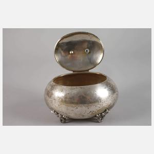 Silberdose Biedermeier