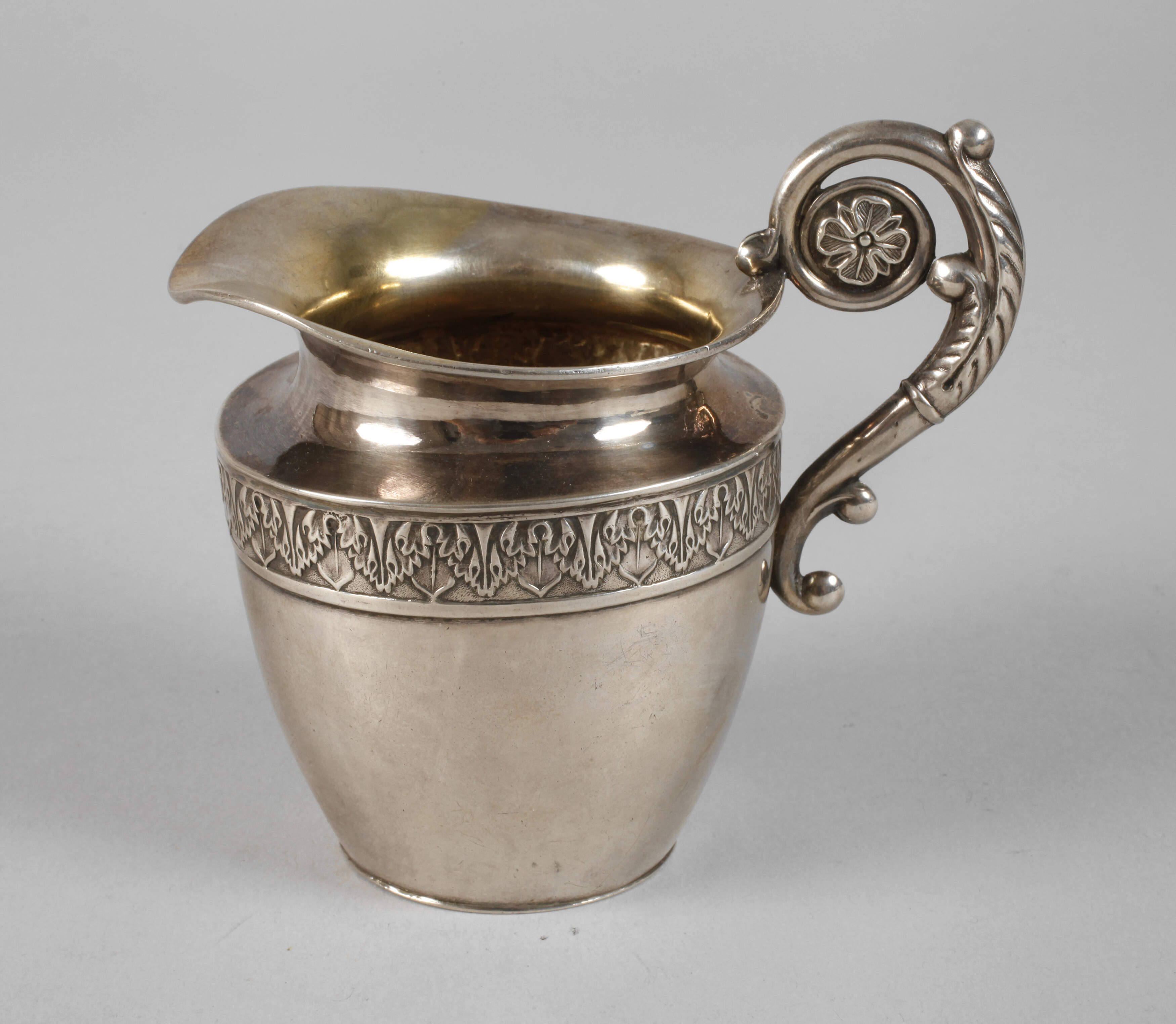 Bremen klassizistisches Milchkännchen Silber