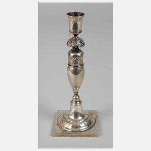 Klassizistischer Silberleuchter