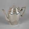 Silber Mokkakanne im "Queen-Anne-Stil"