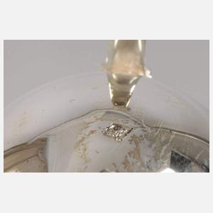 Silber Milchkanne im Empirestil