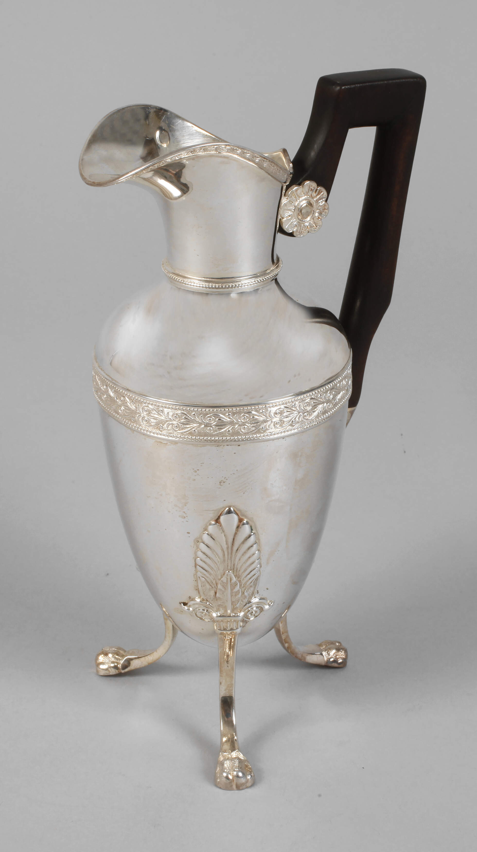 Silber Milchkanne im Empirestil