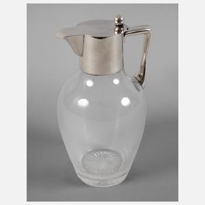 Schenkkanne mit Silbermontierung