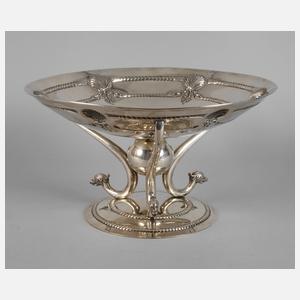 Silber Tafelaufsatz mit Drachenköpfen