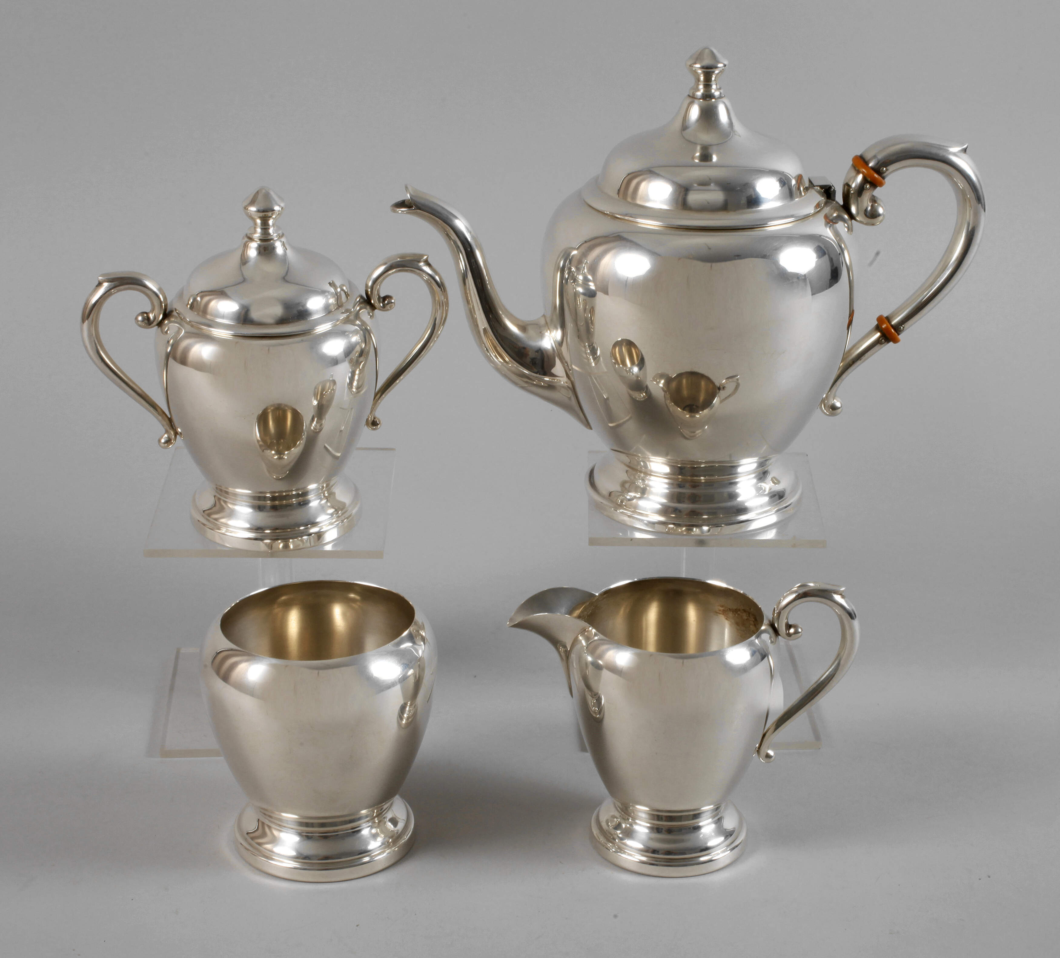 Silber Teekernstück Kentshire USA