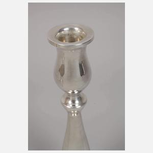 Paar Kerzenleuchter Silber Cartier