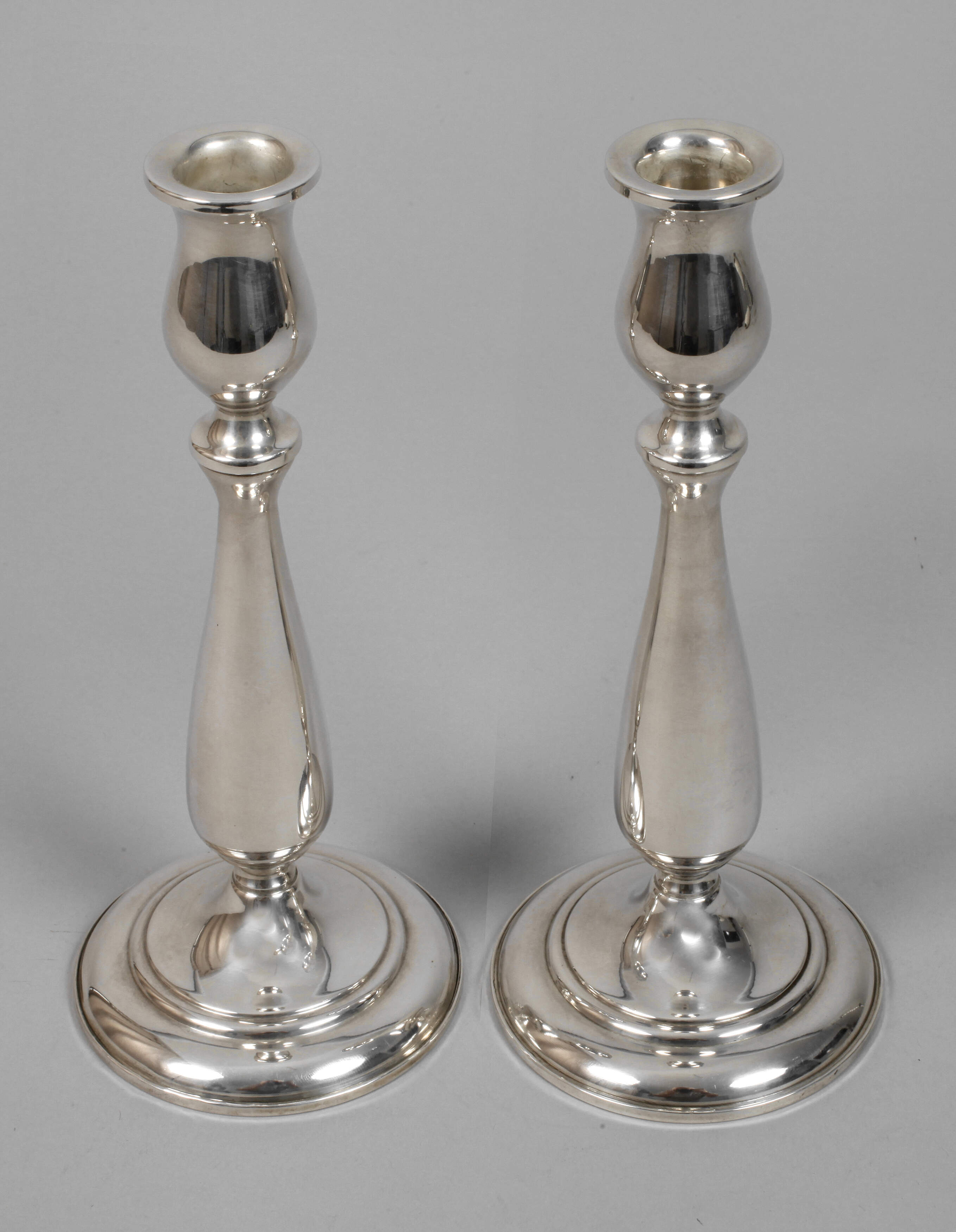 Paar Kerzenleuchter Silber Cartier