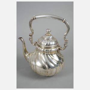Silberkanne mit Rechaud