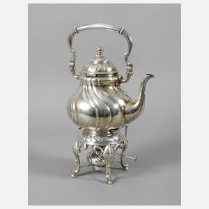 Silberkanne mit Rechaud