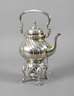 Silberkanne mit Rechaud