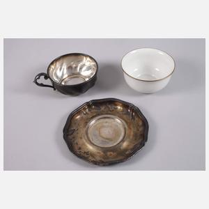 Silber Teeservice Barockform