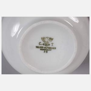 Silber Teeservice Barockform