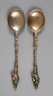 Zwei Apostellöffel Silber