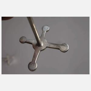 Zwölf Messerbänkchen Silber