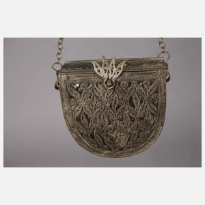 Schultertasche Filigranarbeit