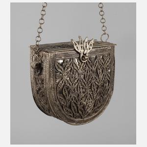 Schultertasche Filigranarbeit