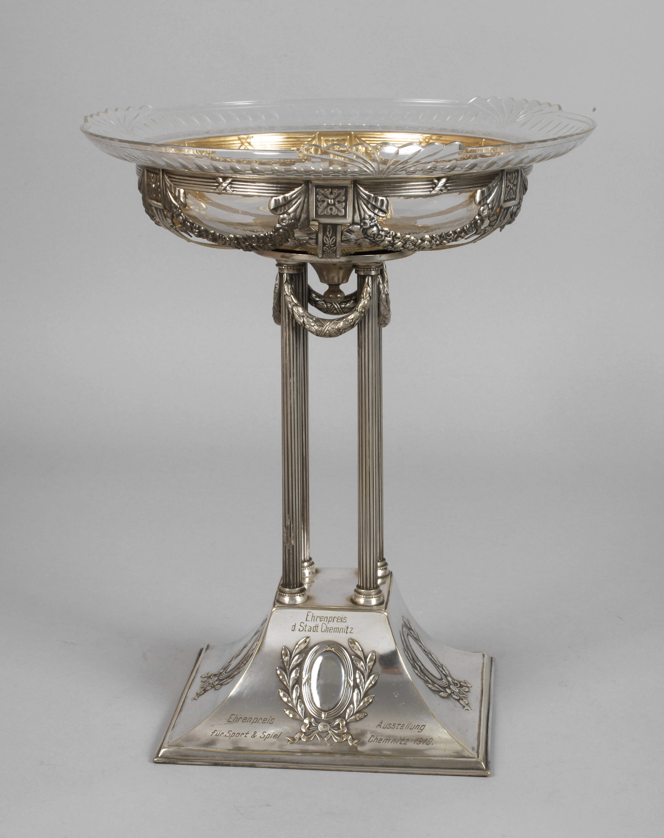 WMF Geislingen großer Tafelaufsatz als Ehrenpreis