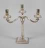 Silber dreiflammiger Kerzenleuchter