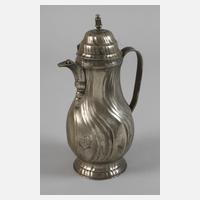 Barocke Birnenkanne Zinn111