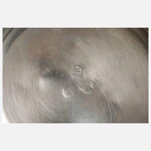 Zinnwalzenkrug Döbeln und Schale