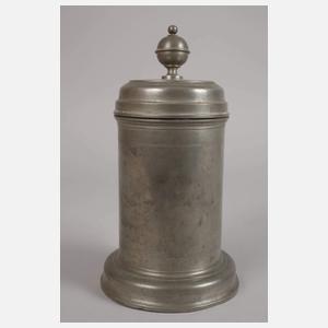 Walzenkrug Zinn Dippoldiswalde