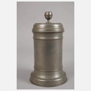 Walzenkrug Zinn Bischofswerda