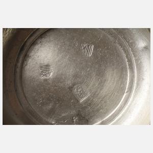 Zinnwalzenkrug zur Hochzeit