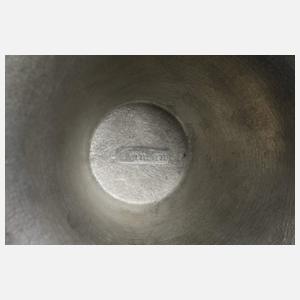 Großer Kerzenleuchter Zinn