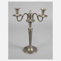 Großer Kerzenleuchter Zinn111