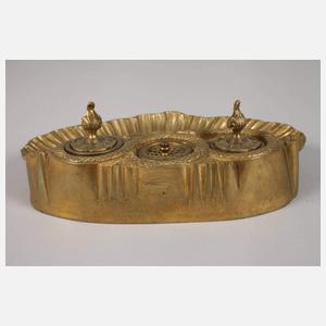 Schreibgarnitur mit Schlange Empire