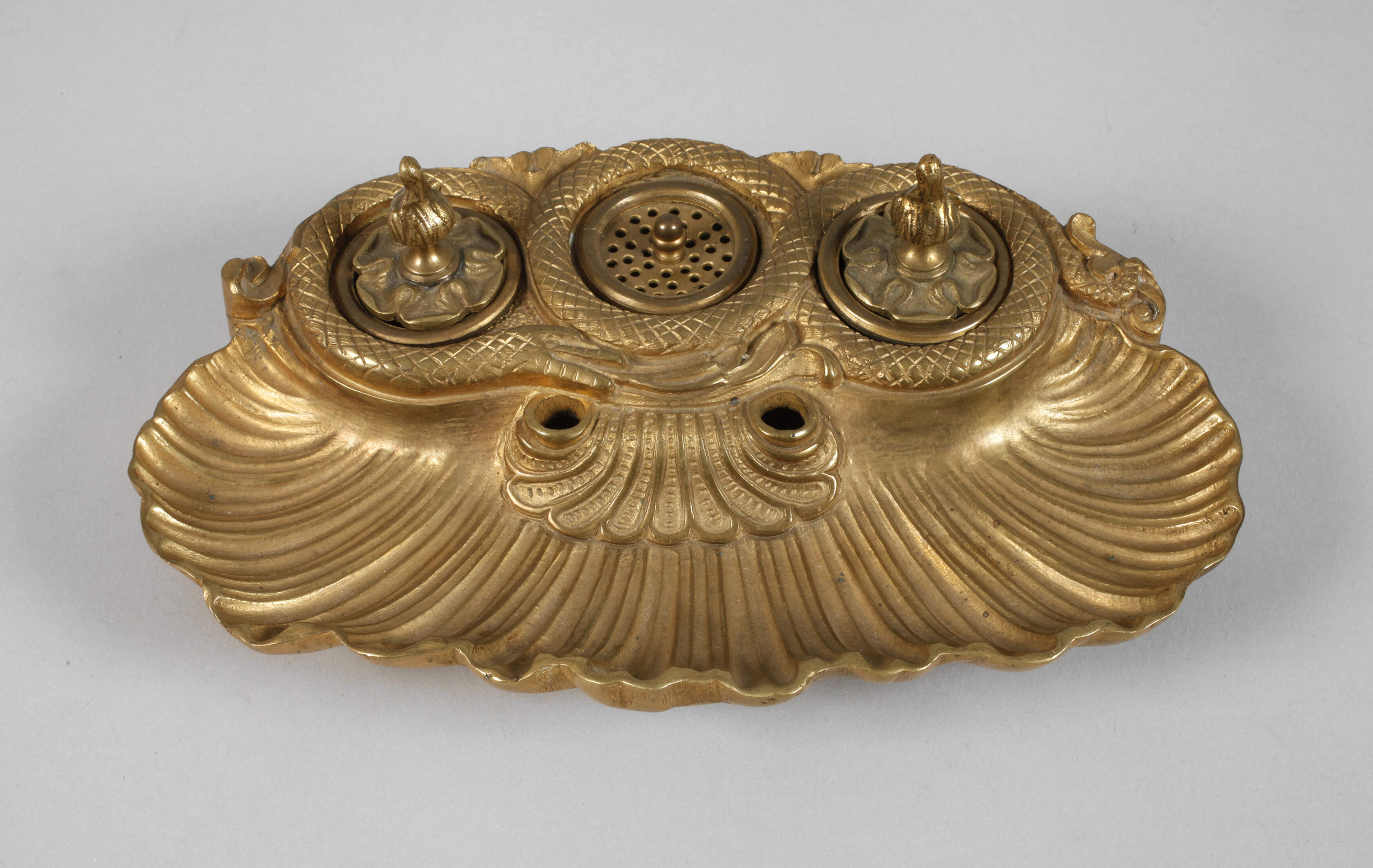 Schreibgarnitur mit Schlange Empire