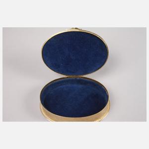 Frankreich Schmuckdose mit Damenportrait