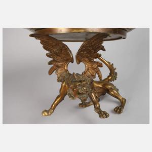 Tafelschale mit Fabelwesen