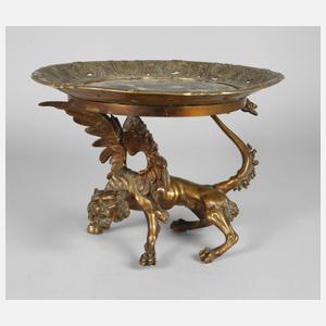 Tafelschale mit Fabelwesen