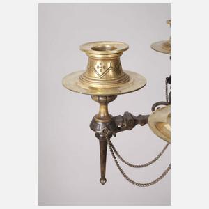 Paar große klassizistische Girandolen